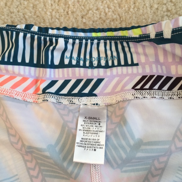 Mara Hoffman Voyager Neon Leggings / Tights - Picture 5 of 8